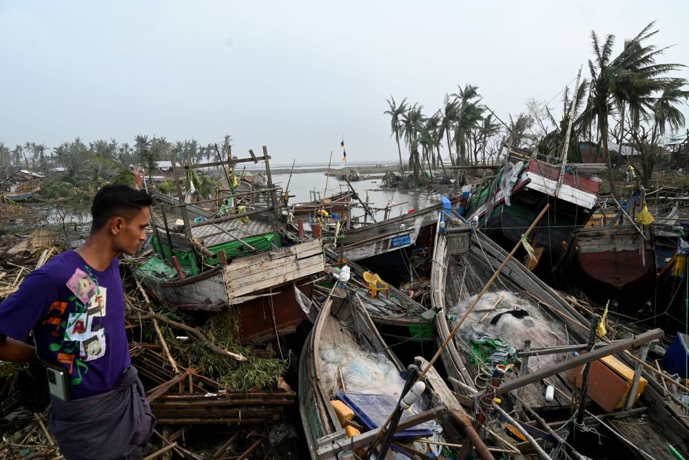 Myanmar Diterjang Siklon Mocha, Lebih dari 400 Orang Tewas
