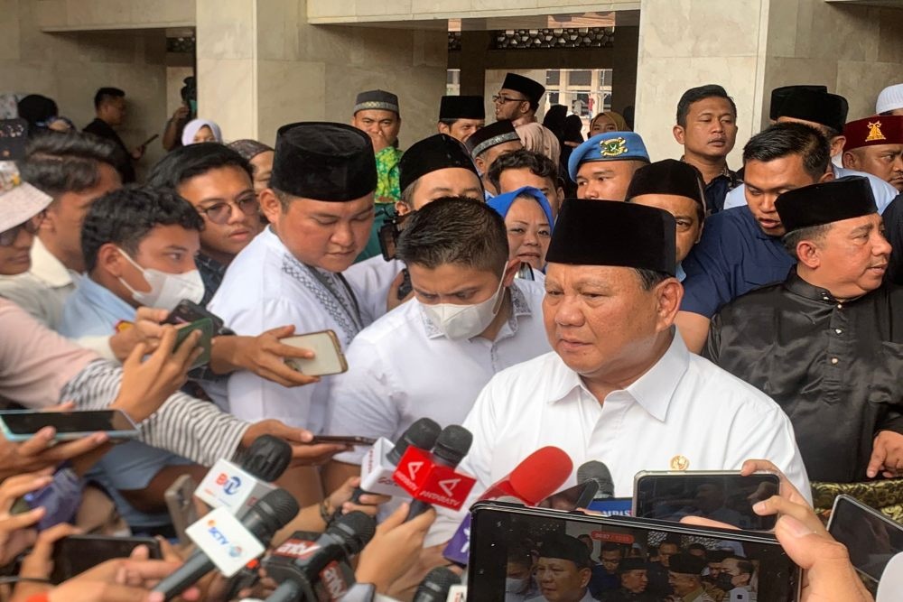 Ogah Bicara Politik di Masjid, Prabowo: Nanti Saya Disemprit