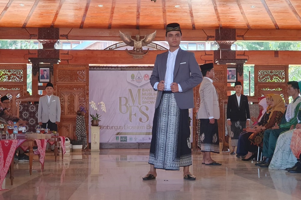 Dukung Kota Kreatif, Warkaban Gelar Bantul Muslim Fashion Show