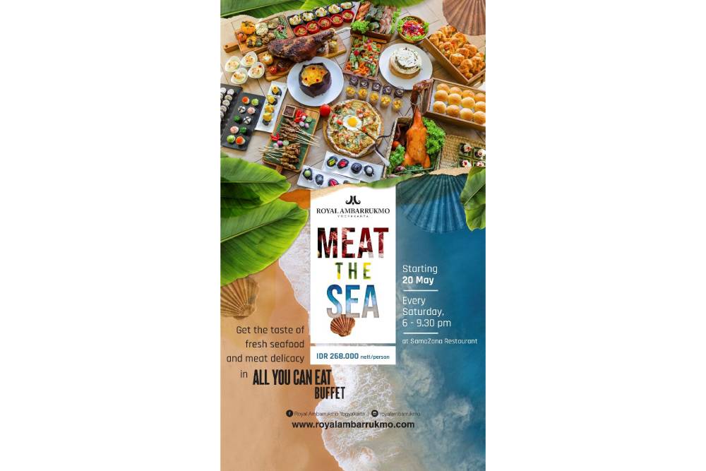 Unik! Royal Ambarrukmo Yogyakarta Hadirkan Promo All You Can Eat Bertajuk Meat the Sea