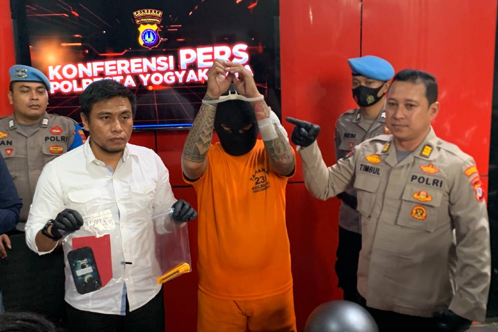 Klitih Taman Pintar Beneran Palsu, Polisi: Pelaku Melukai Tangannya Sendiri Pakai Cutter
