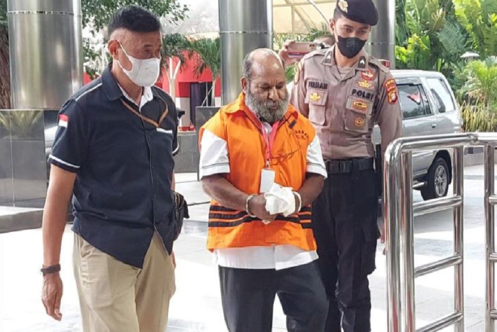 KPK Limpahkan Berkas Perkara, Lukas Enembe Segera Disidang