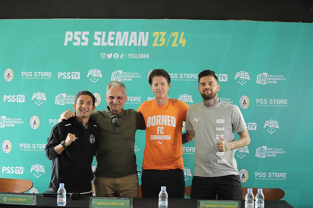 Uji Coba Lawan Borneo FC, PSS Sleman Matangkan Taktik