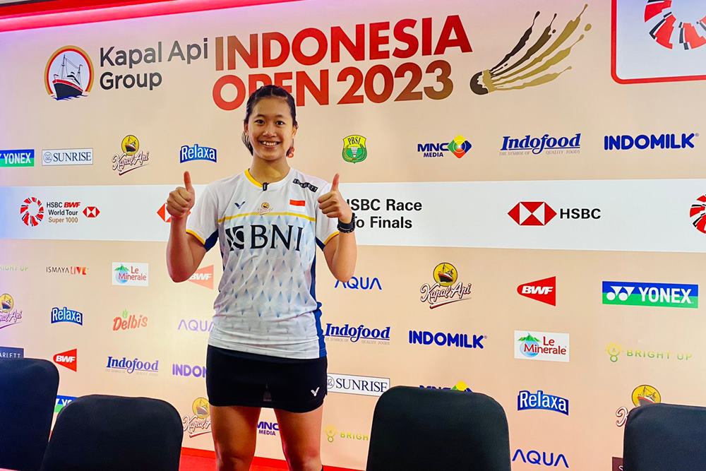 Hasil Indonesia Open 2023: Putri KW Lolos meski Mengaku Tegang