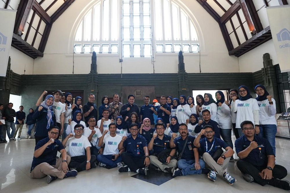 Menteri BUMN Buka Pos Bloc Surabaya di Gedung Tempat Bung Karno Pernah Sekolah