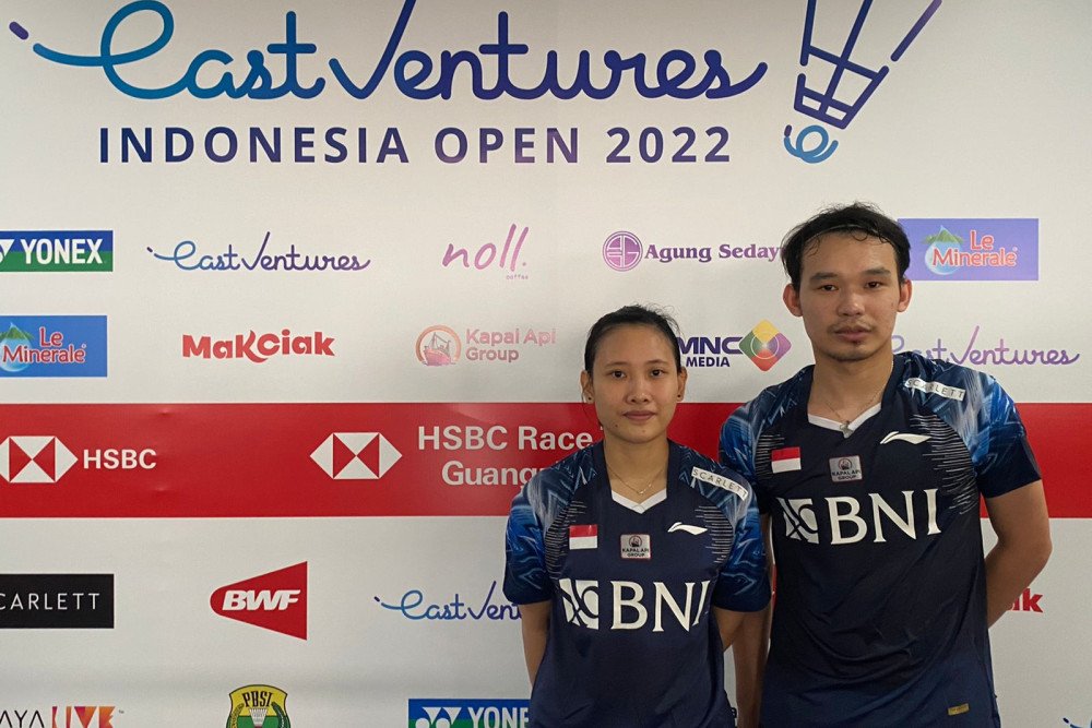 Rinov/Pitha Gagal ke Semifinal Indonesia Open 2023