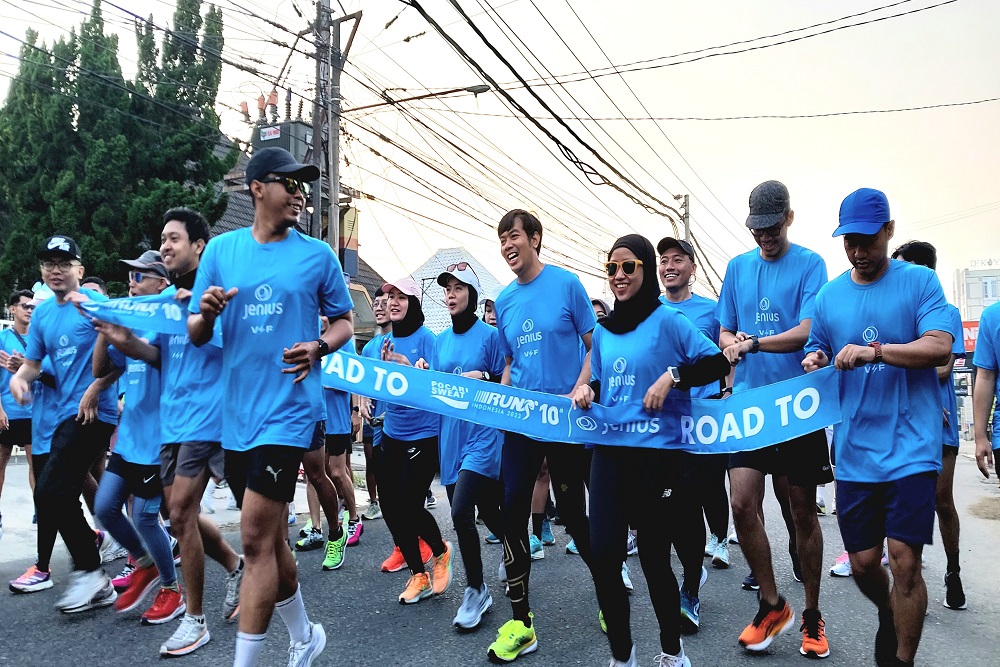 Puluhan Peserta Antusias Ikuti Road To Pocari Sweat Run di Jogja