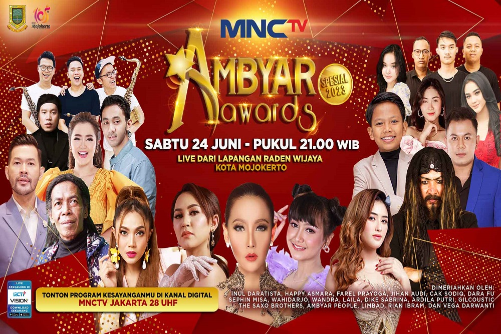 Rumahnya Dangdut Indonesia Persembahkan Ambyar Awards 2023, Live di MNCTV