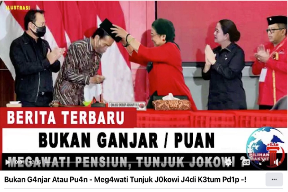 Megawati Angkat Jokowi Jadi Ketua Umum PDIP, Ini Faktanya