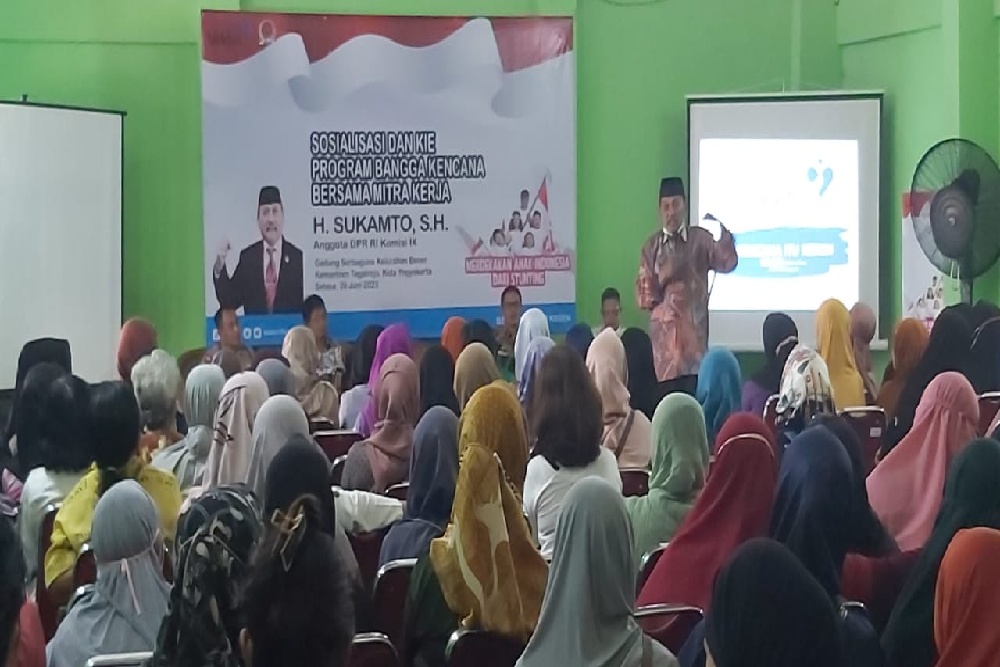 BKKBN dan Komisi IX Menggelar Sosialisasi Percepatan Penanganan Stunting di Jogja