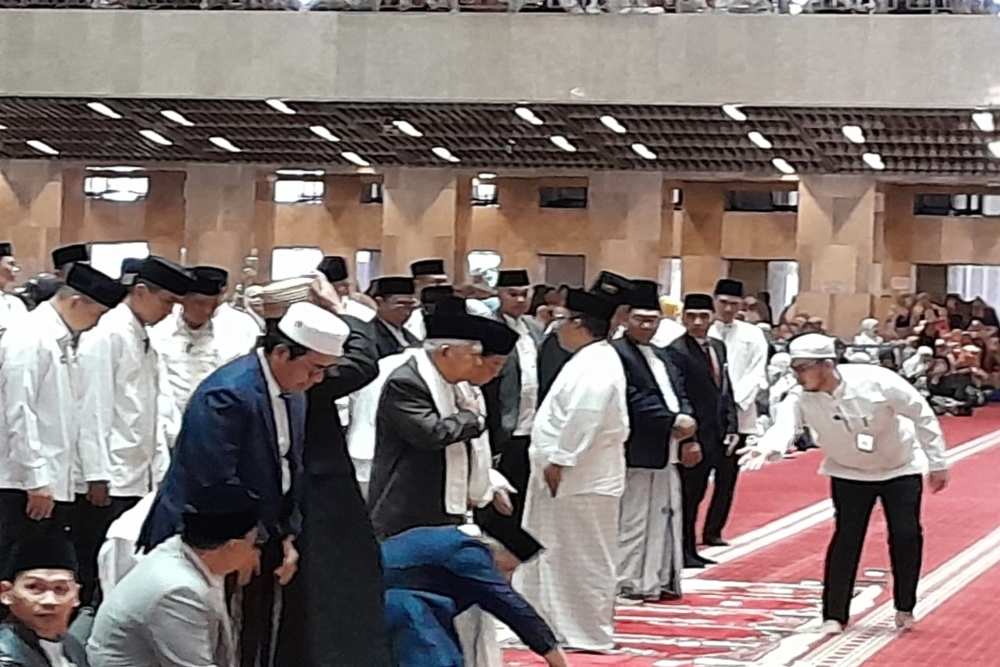 Jokowi Salat Iduladha di Jogja, Wapres Maruf Amin di Istiqlal