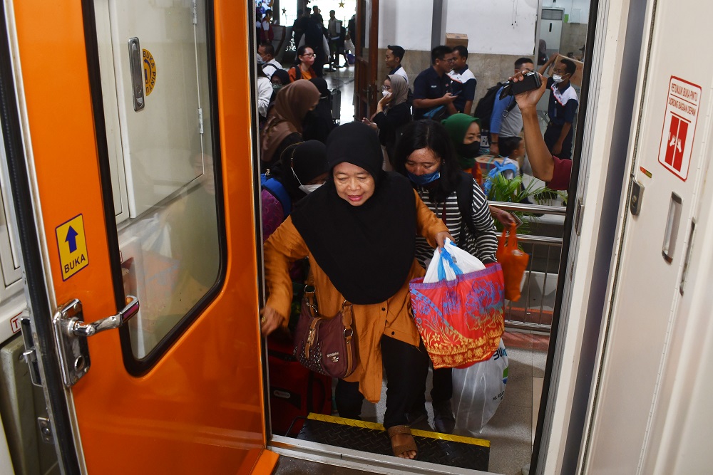 37.000 penumpang Kereta Api Berangkat dari Jakarta pada Hari Iduladha