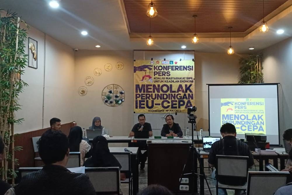 Perundingan Perdagangan Indonesia dan Uni Eropa di Jogja Mendapat Penolakan