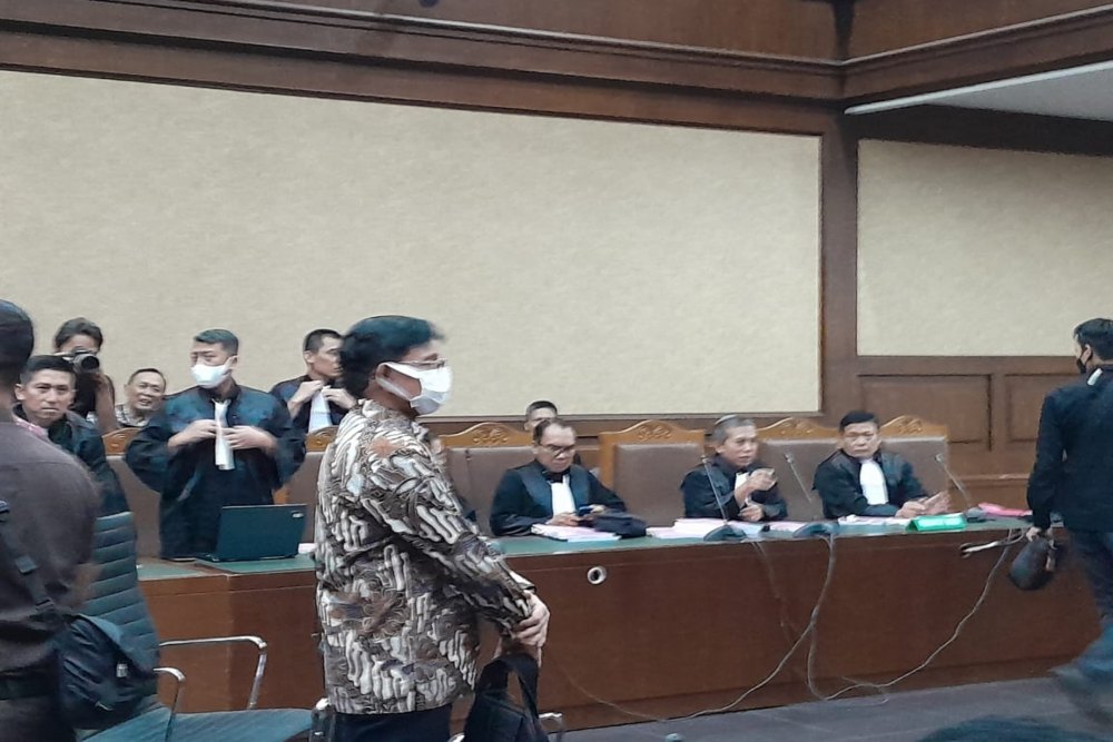 Jaksa Beri Jawaban Eksepsi Johnny Plate Sempat Seret Nama Jokowi Terkait Korupsi BTS