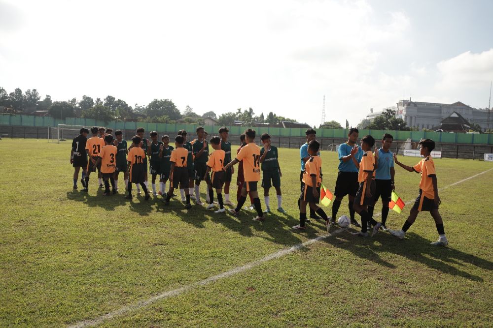 6 Tim Sepakbola Pelajar SMP Berkompetisi di GSI Sleman
