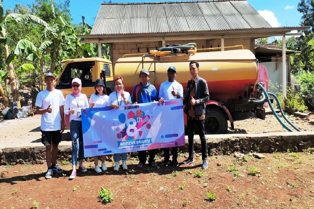 Tjokro Style Hotel Kirim Bantuan Air Bersih ke Warga Gunungkidul