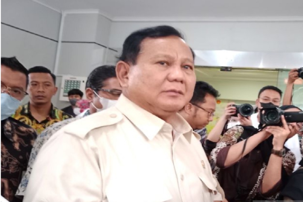 Ke Jogja, Prabowo Subianto Menjenguk Cak Nun di RSUP Dr Sardjito