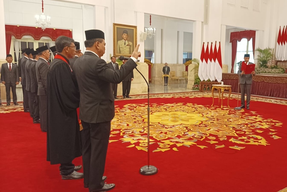 Daftar Menteri dan Wamen yang Baru Dilantik Jokowi Hari Ini