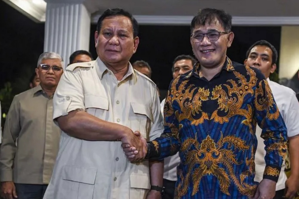 Budiman Sujatmiko Bertemu Prabowo, PDIP Segera Klarifikasi