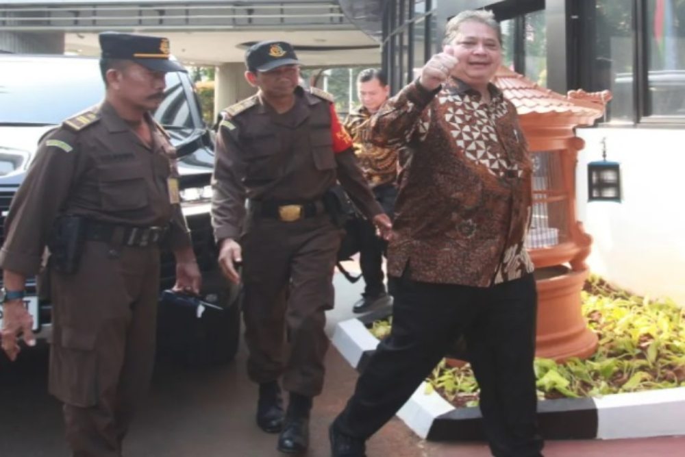 Diperiksa Kejagung Terkait Dugaan Korupsi Minyak Sawit, Airlangga Dicecar 46 Pertanyaan