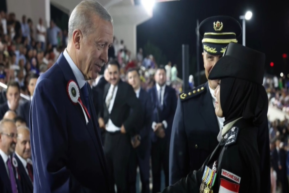 Sosok Tiara Nissa Zulbida, Polwan Asal Jatim Lulusan Terbaik Akademi Kepolisian Turki