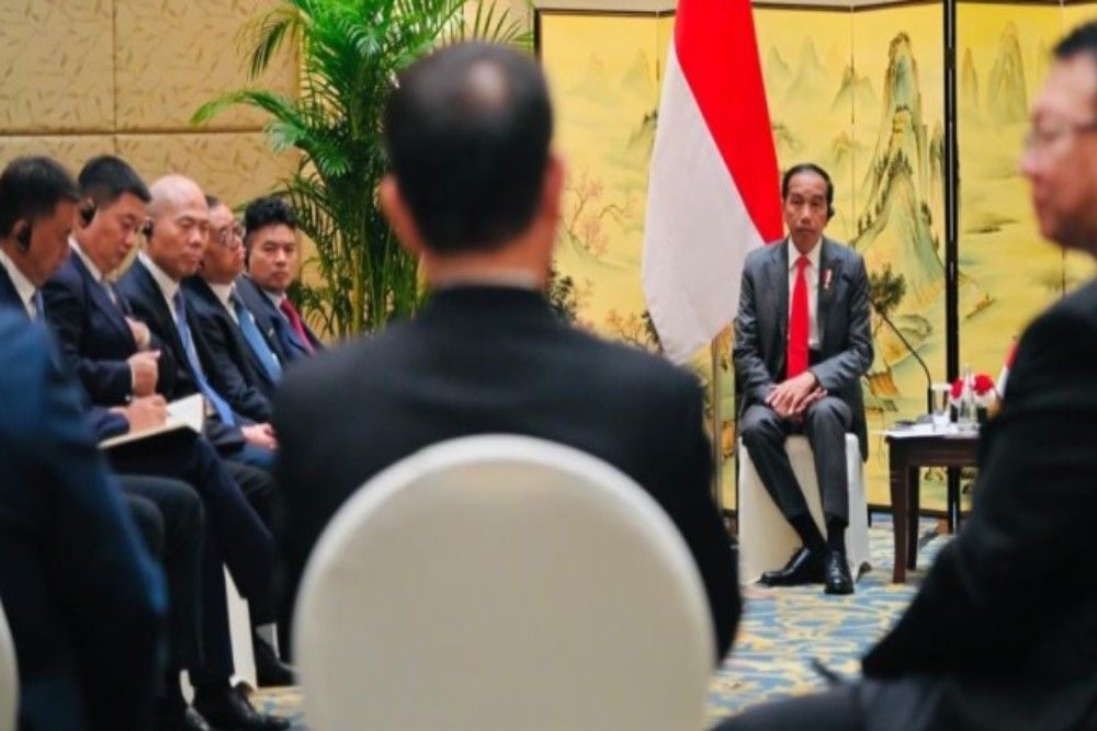 Pertemuan Bisnis di China, Jokowi: Indonesia Komitmen untuk Jaga Investasi Tetap Stabil