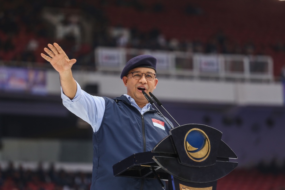 Anies Tak Khawatir Elektabilitas Kalah dari Prabowo & Ganjar