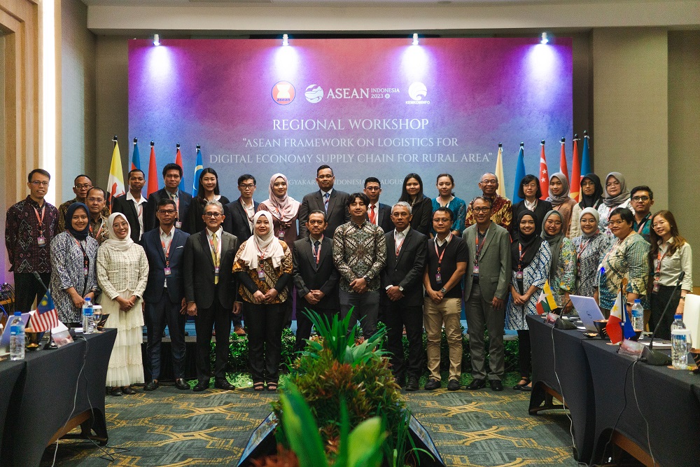 Bertemu di Jogja, Wakil Negara ASEAN Berkomitmen Digitalisasi Logistik di Perdesaan
