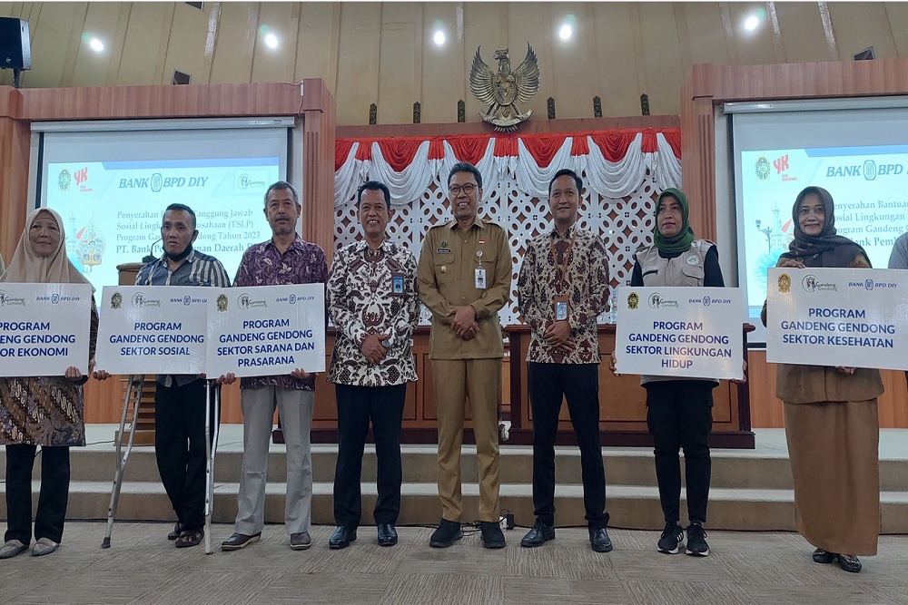 BPD DIY Salurkan CSR untuk Program Gandeng Gendong Kota Jogja