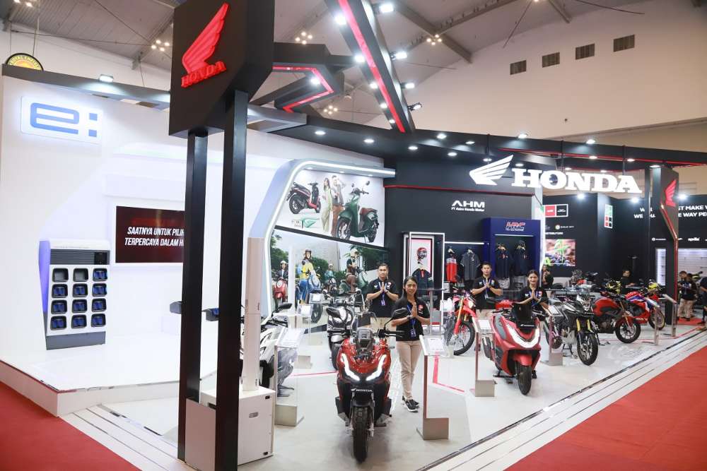 Temukan Ragam Gaya Hidup Bersepeda Motor di Booth Honda GIIAS 2023