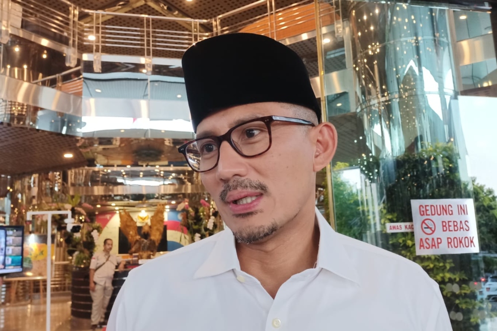 Arifin Tasrif Kunker, Sandiaga Uno Ditunjuk Jadi Menteri ESDM Ad Interim