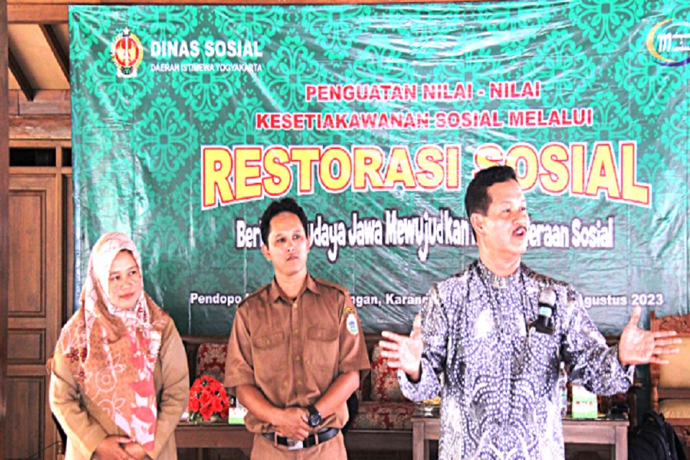 Restorasi Sosial DIY, Pikiran Boleh Global, tetapi Akar Jati Diri Budaya Jawa Harus Dipertahankan