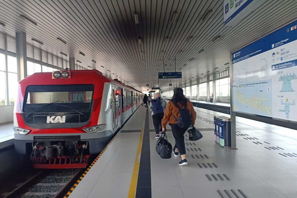 Jadwal KA Bandara YIA-Stasiun Tugu Jogja, Harga Tiket Rp20.000
