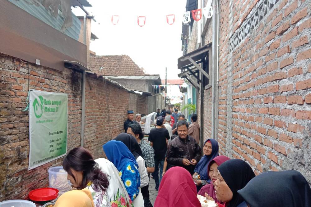 Peringatan Hari Kemerdekaan, Kelurahan Keparakan di Jogja Bikin Pasar Rakyat