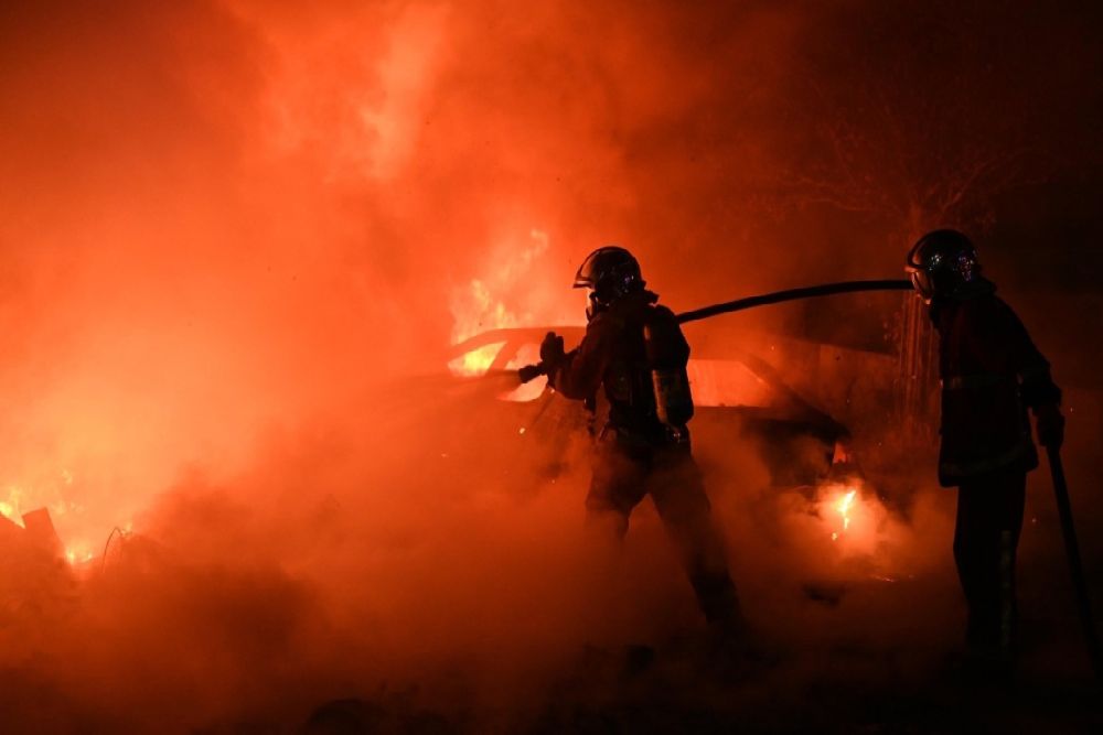 18 Imigran Tewas Akibat Kebakaran Hutan di Yunani