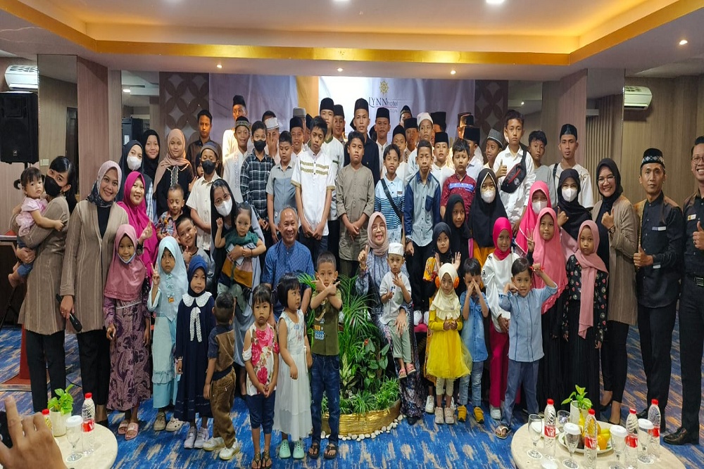 Ulang Tahun Ke-8, LYNN Hotel Gelar Bakti Sosial