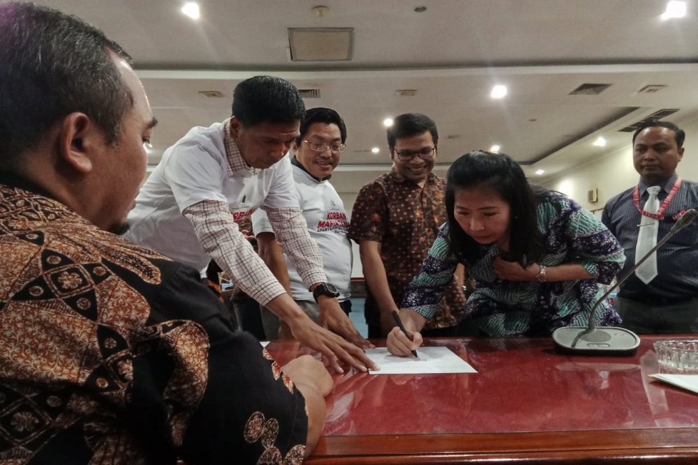 Dipertemukan DPRD DIY, Pengembang Apartemen Malioboro City Tanda Tangani Pakta Integritas Penyelesaian Kasus