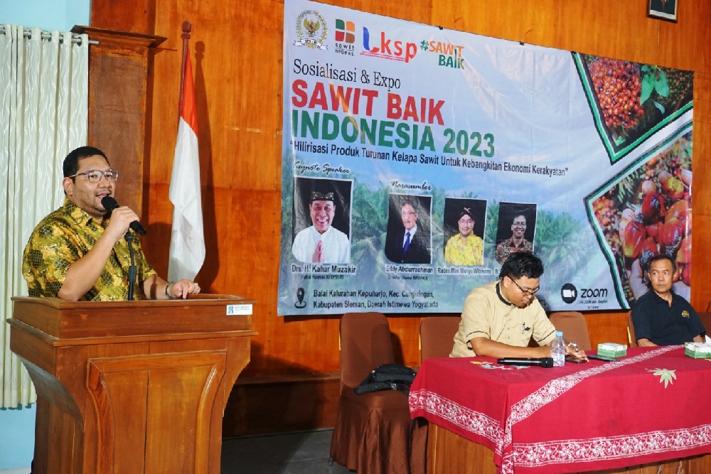 Sosialisasi Hilirisasi Sawit Digelar di Lereng Merapi Sleman