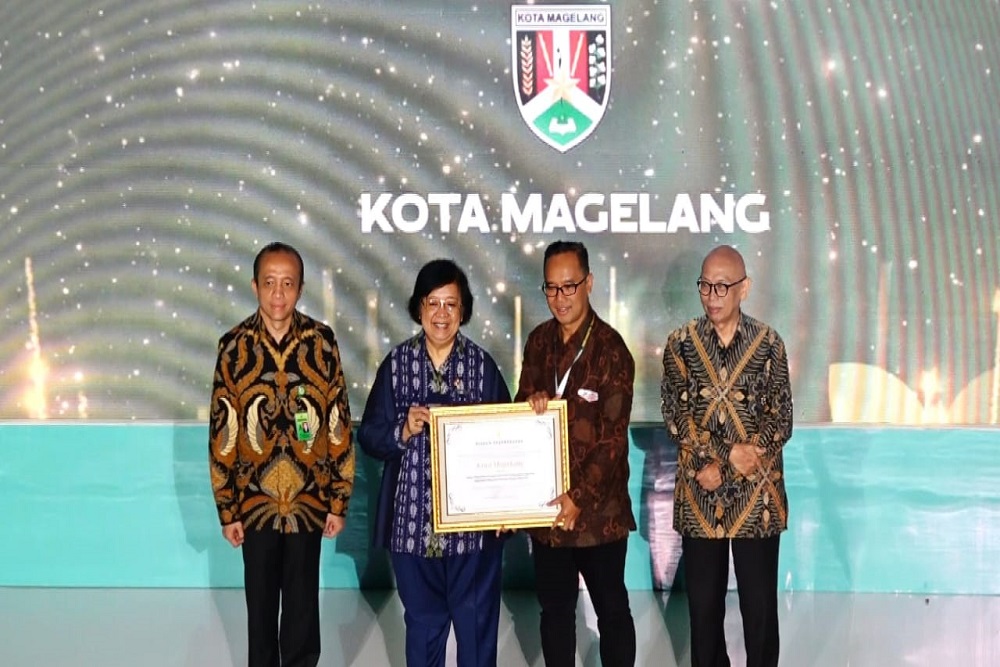 Kota Magelang Raih Penghargaan Nirwasita Tantra 2022 dari Kementerian LHK