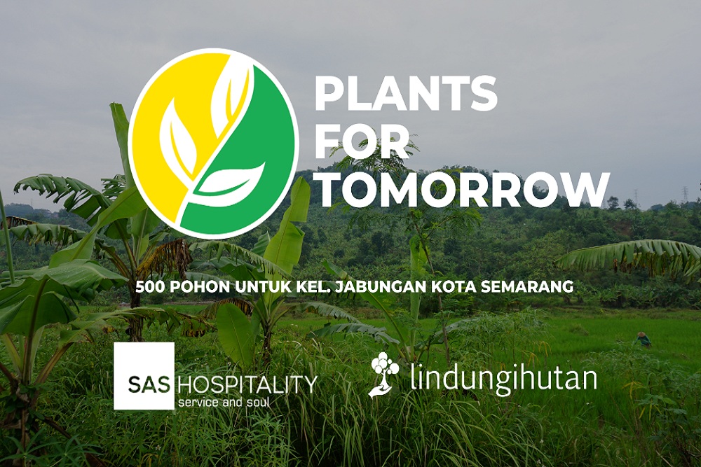 Bersama SAS Hospitality, Grand Tjokro Yogyakarta Buka Donasi Hijaukan Bumi