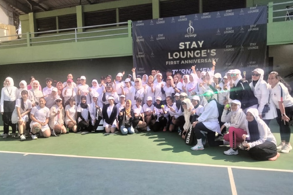 Dibuka Bupati Sleman, Turnamen Tenis Wanita Pertama di DIY Diikuti Peserta dari Berbagai Kota