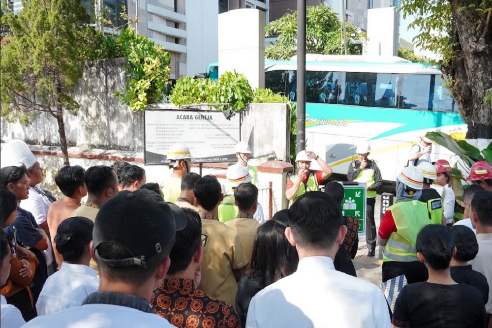 Swiss-Belboutique Yogyakarta Gelar Simulasi Penanganan Bencana Kebakaran