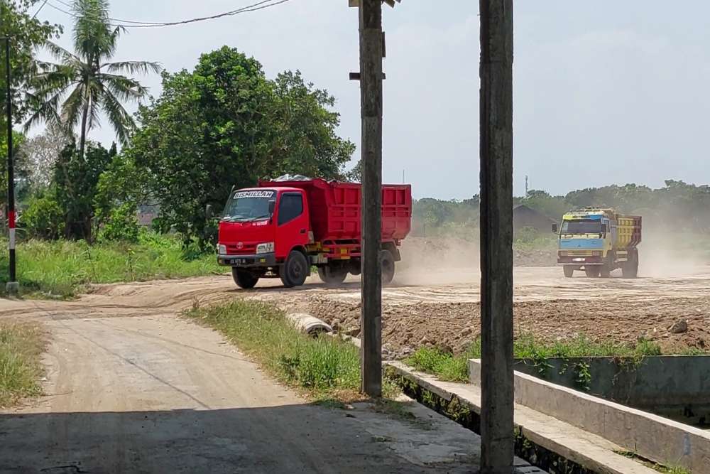 Bersimpangan dengan Pipa PDAM,  Boks Saluran Tol Jogja-Solo Dipindah