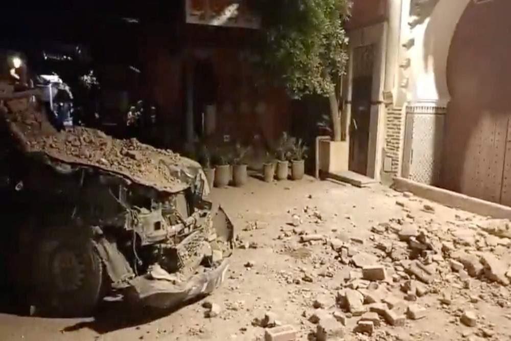 Korban Tewas Gempa Maroko Capai 820 Jiwa