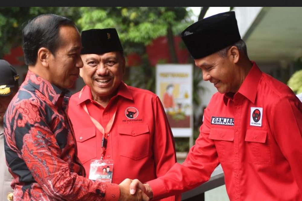 Relawan Seknas Tegaskan Dukung Ganjar di Pilpres 2024 di Hadapan Jokowi