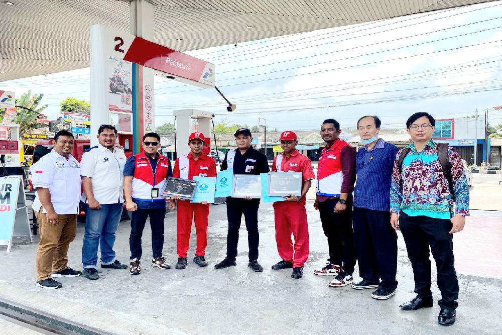 Tegas Jalankan Program Subsidi Tepat BBM MyPertamina, SPBU di Sleman Dapat Penghargaan