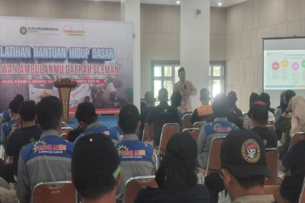 Tingkatkan Keterampilan, Crew AmbulanMu Dibekali Pelatihan BHD di RS PKU Gamping