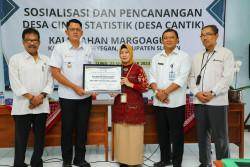 Margoagung Dicanangkan Sebagai Desa Cantik untuk Tingkatkan Literasi Statistik