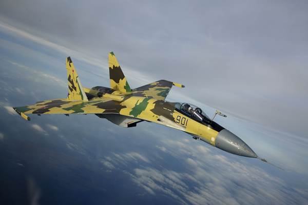 Rusia Tembak Pesawat Sukhoi Su-35 Milik Sendiri di Perbatasan Ukraina