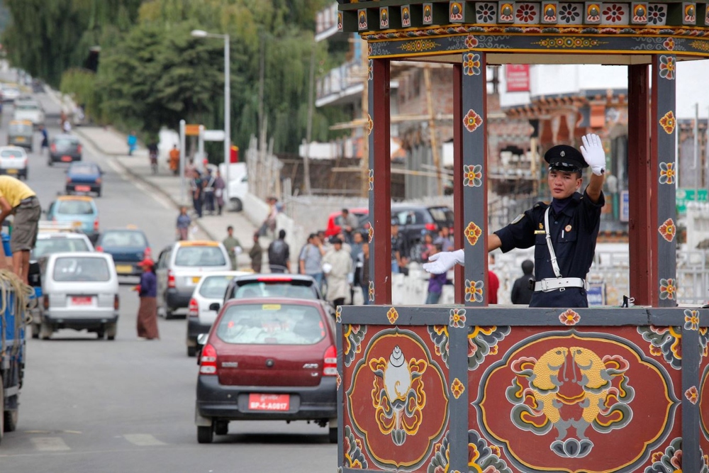Bhutan Tidak Punya Lampu Bangjo, Begini Cara Mereka Mencegah Kecelakaan Lalu Lintas